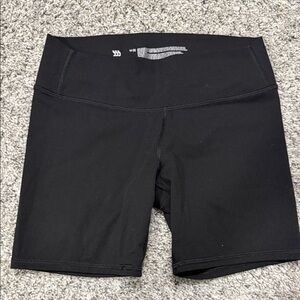 Girls Black Athletic Shorts
